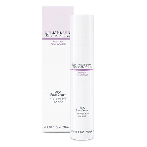 JANSSEN COSMETICS AHA Face Cream Κρέμα με Οξέα Φρούτων 50ml